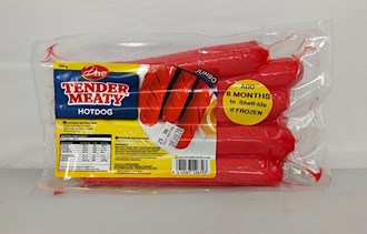 Tender Meaty Hotdog - Jumbo 500g