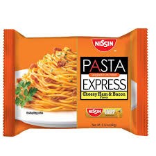 Nissin Pasta Express Cheesy Ham & Bacon 60g